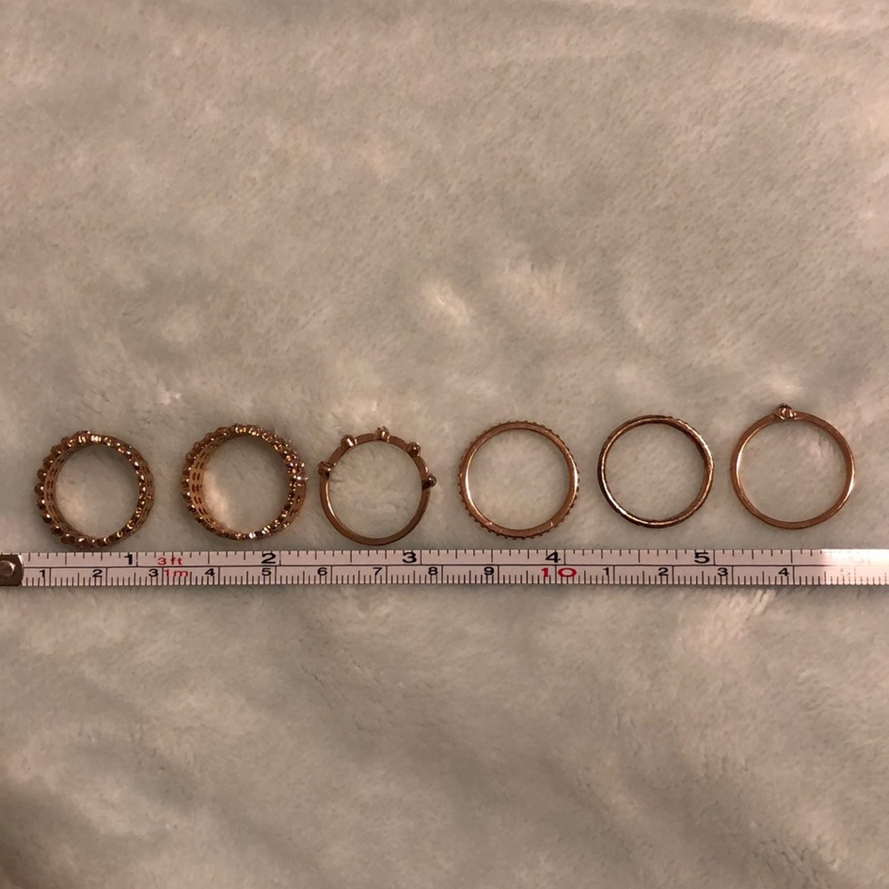 FREE W PURCHASE Assorted Stacking Rings - Picture 5 of 5